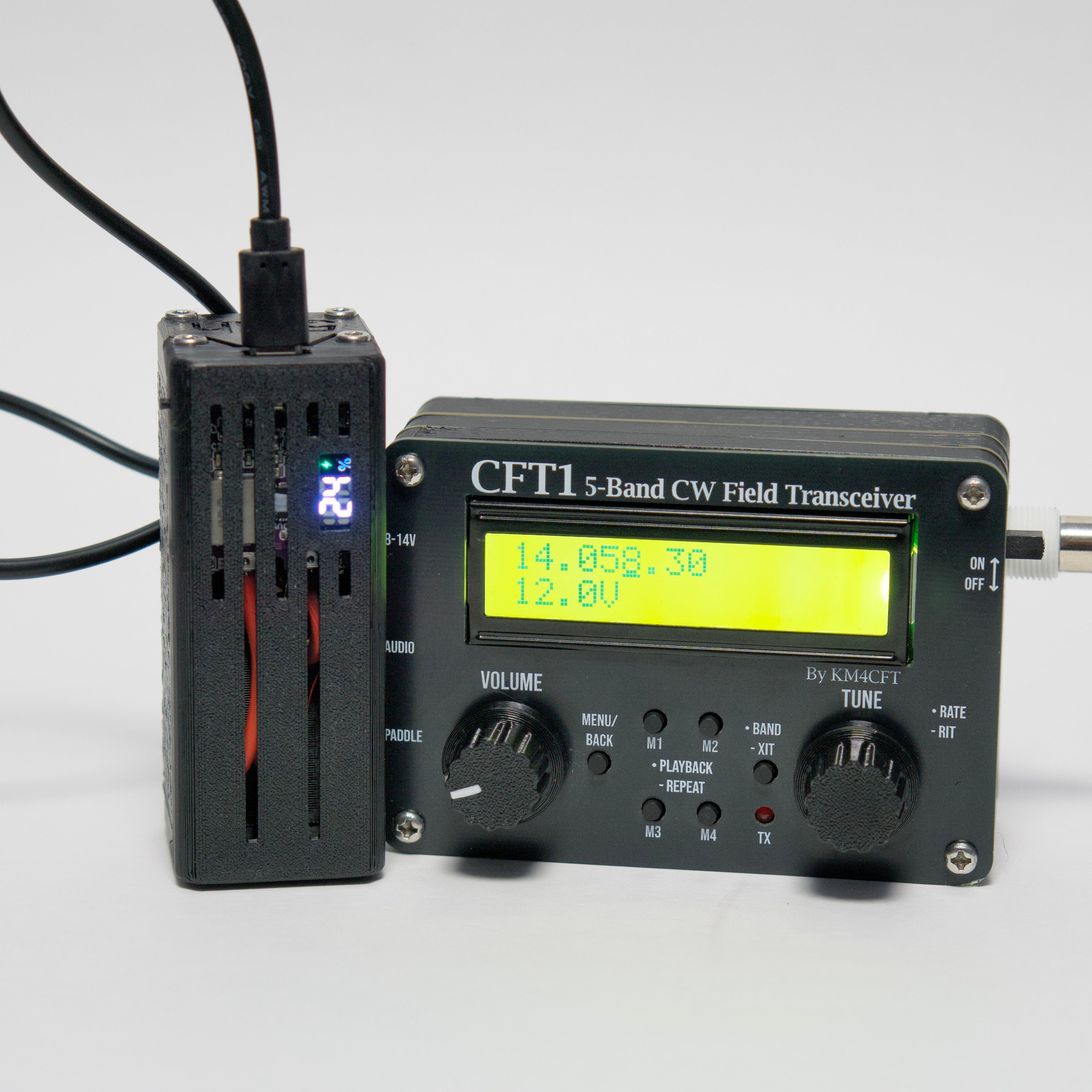 UltraLite QRP Battery | 18Wh | USB-C PD | 5V 9V 12V | Made in USA
