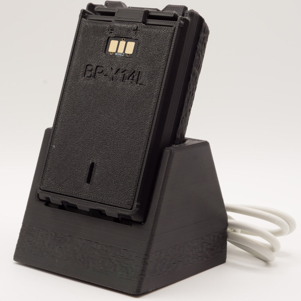 Desk Cradle for BP-Y14L | Yaesu FT1 FT2 FT3 FT5 VX-8 | USB-C Charging
