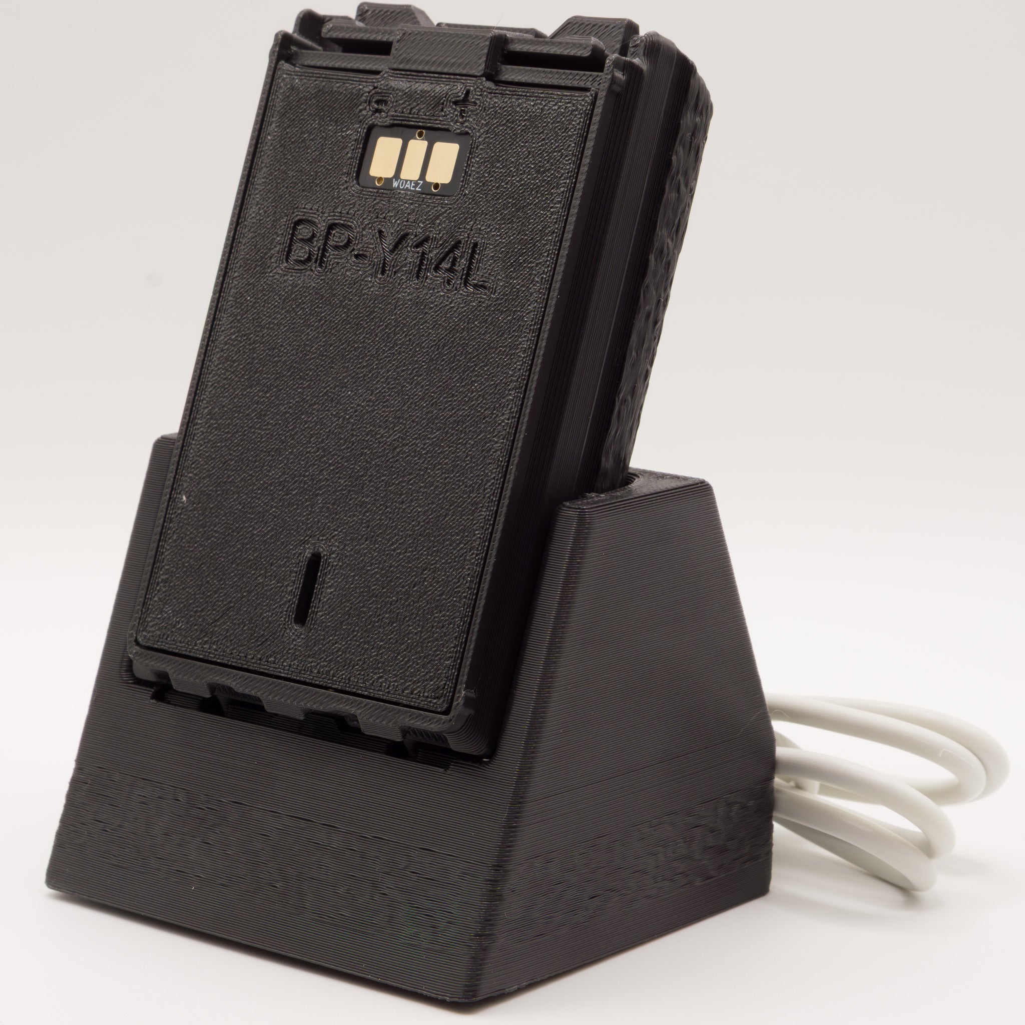Desk Cradle for BP-Y14L | Yaesu FT1 FT2 FT3 FT5 VX-8 | USB-C Charging