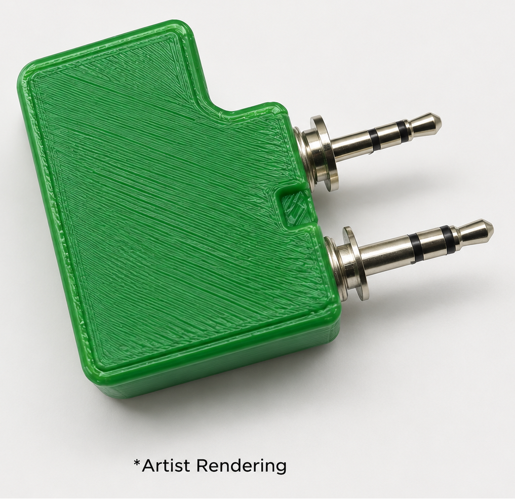 3D Printed AIOC Case - Current Batch Color: Bright Green