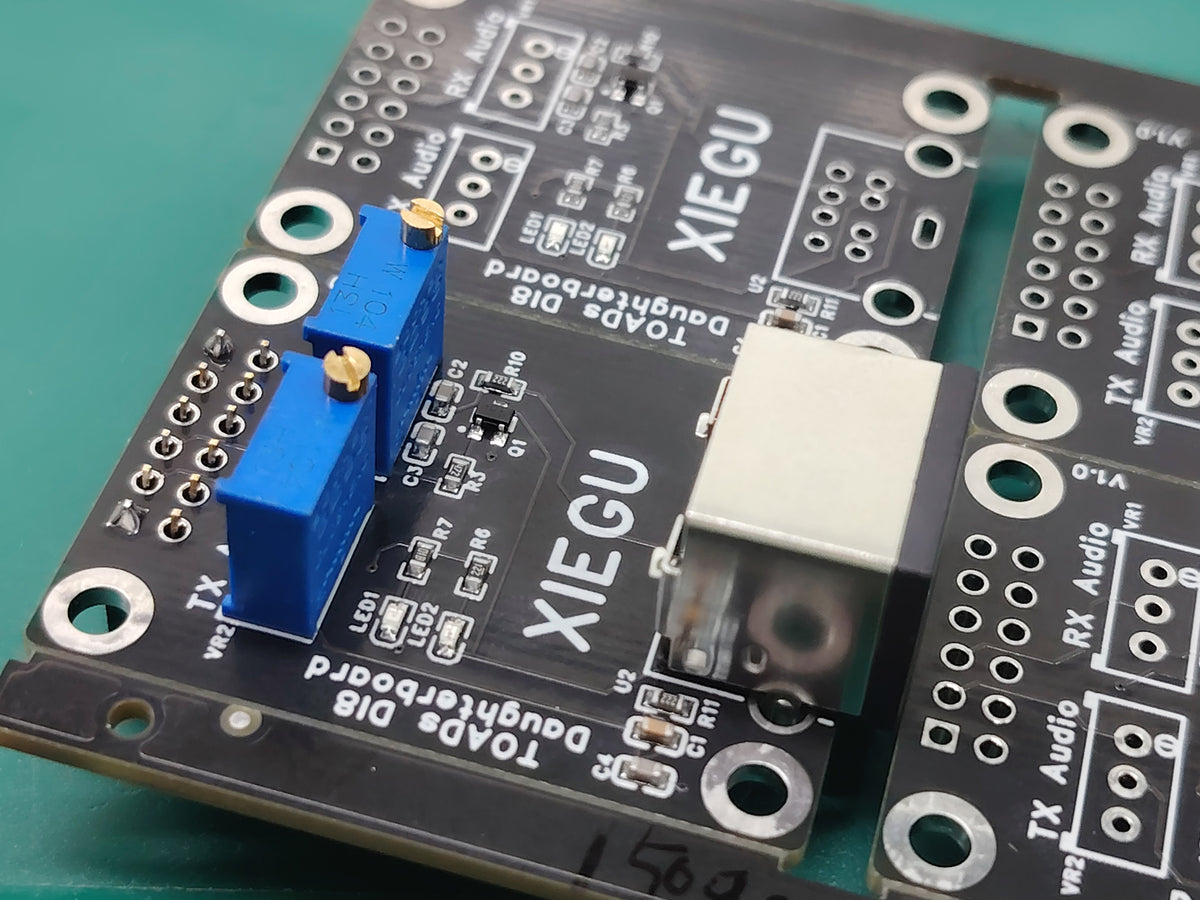 TOADs DI8 Daughterboard – Xiegu G90, G106 & X5105 Digital Interface ...
